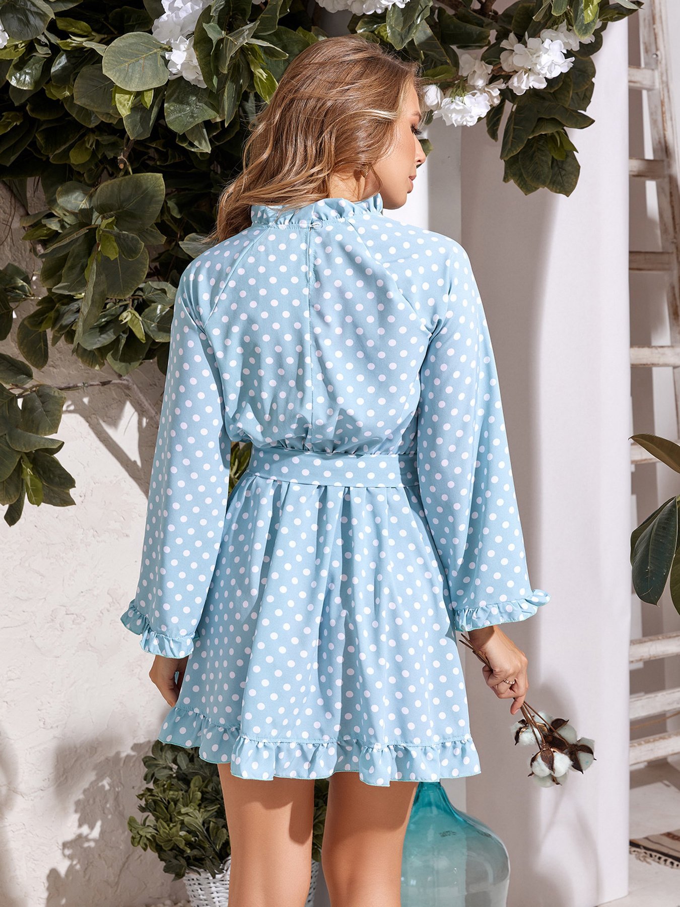 Сукня міні ISSA Plus модель SA-282_mint Фото