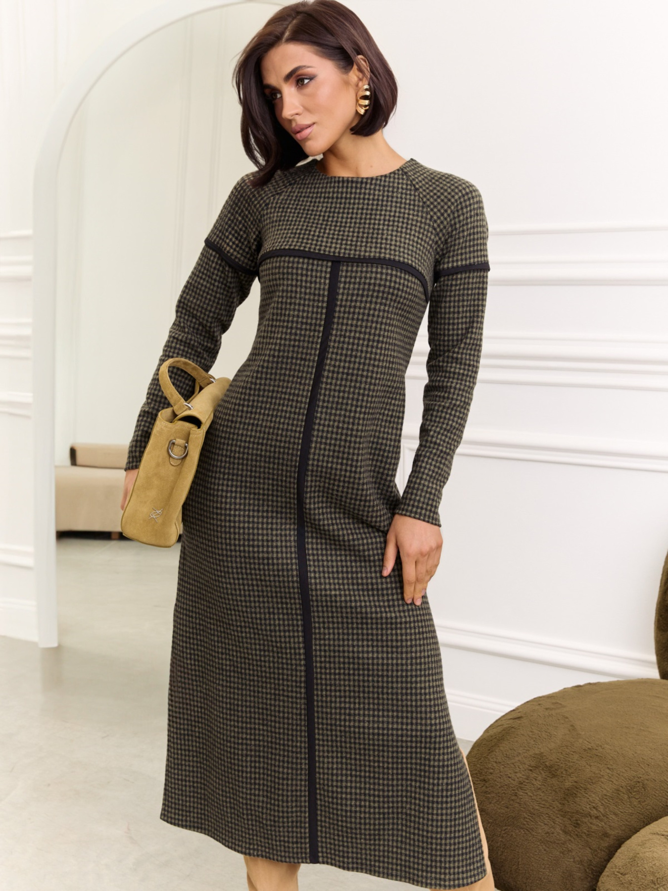 Платье миди Dressa модель 73636 Фото