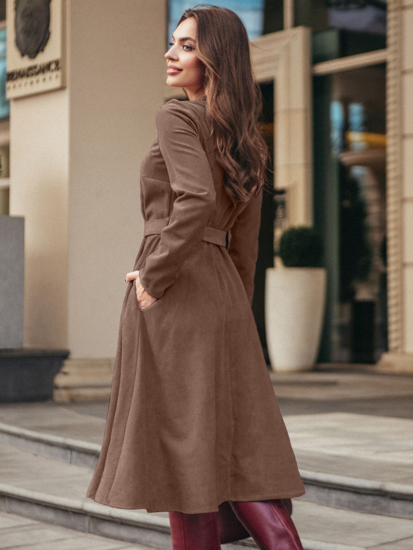 Платье миди Dressa модель 72049 Фото