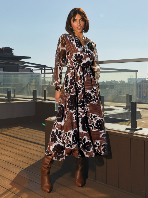 Платье миди Dressa модель 64059 Фото