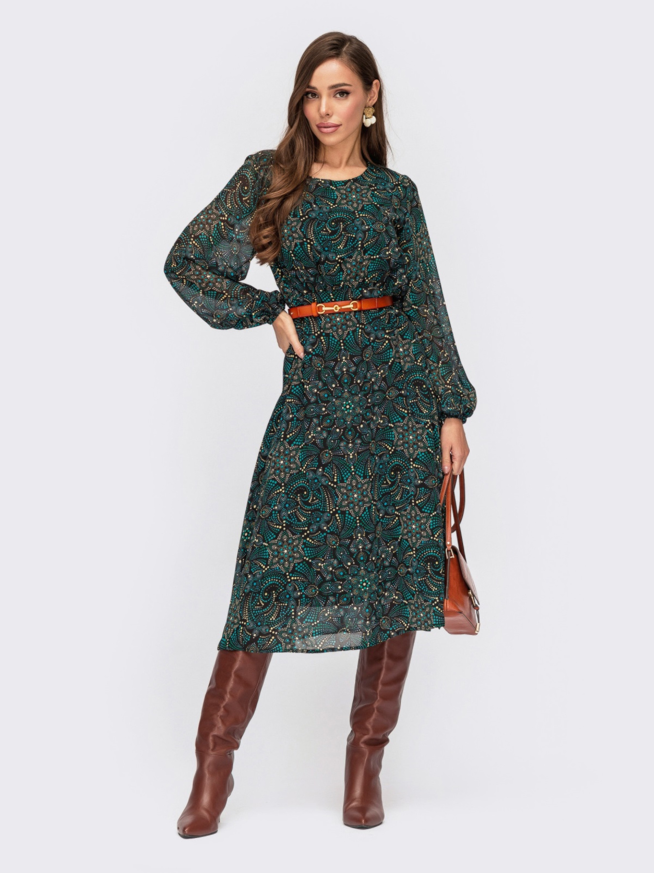 Платье миди Dressa модель 55521 Фото