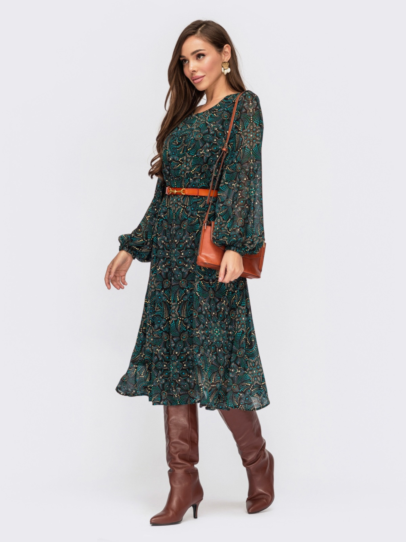 Платье миди Dressa модель 55521 Фото