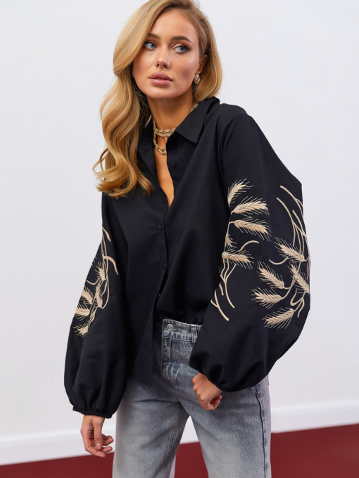 Вышитая рубашка Dressa модель 65402 Фото