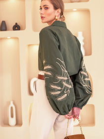 Вышитая рубашка Dressa модель 65915 Фото