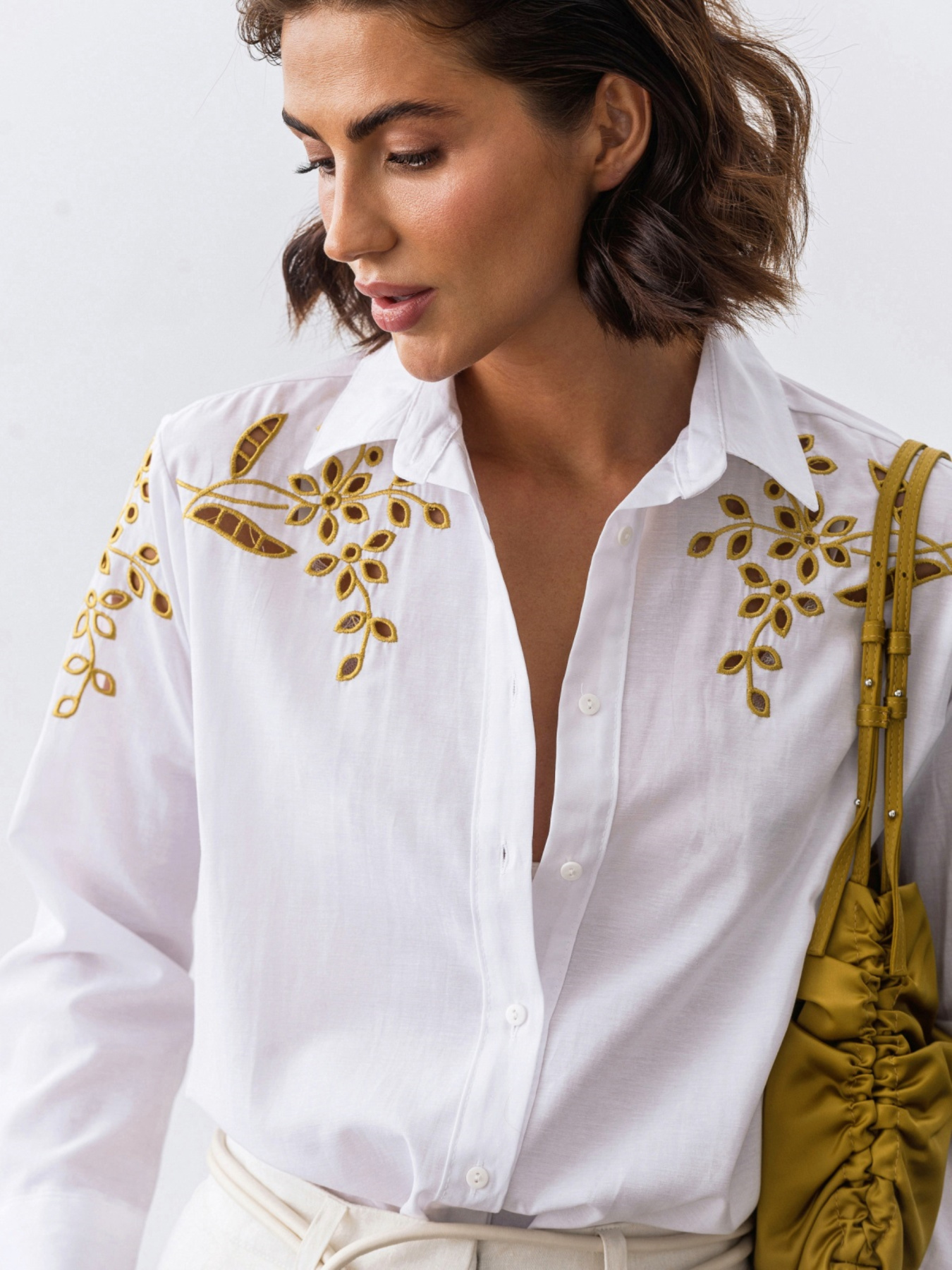 Вышитая рубашка Dressa модель 69323 Фото