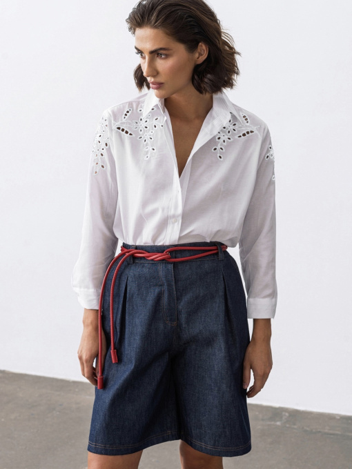 Вышитая рубашка Dressa модель 73145 Фото