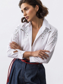 Вышитая рубашка Dressa модель 73145 Фото