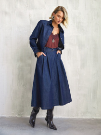 Джинсова спідниця Dressa модель 71047 Фото