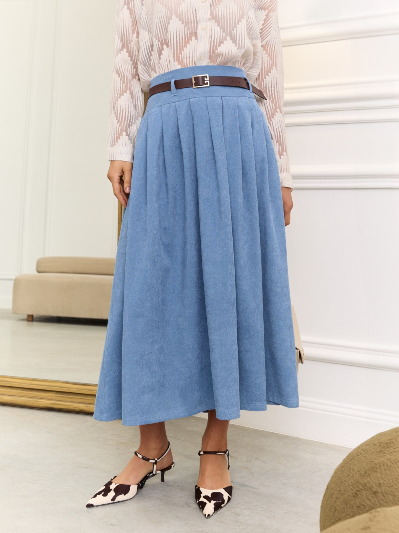 Юбка миди Dressa модель 73449 Фото