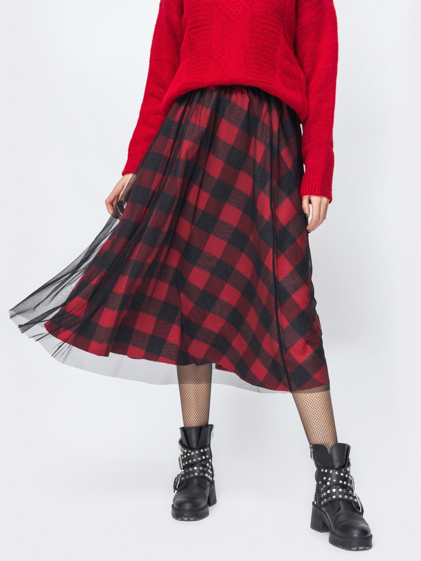 Спідниця міді Dressa модель 55326 Фото