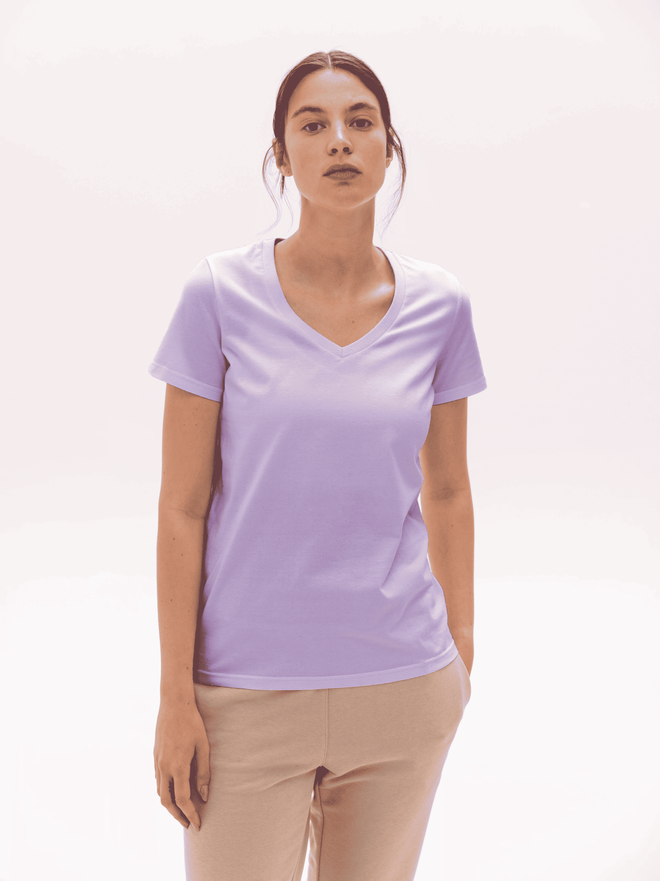 Футболка Роза модель 231108_lilac Фото