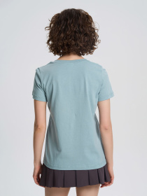 Футболка Роза модель 231108_turquoise Фото