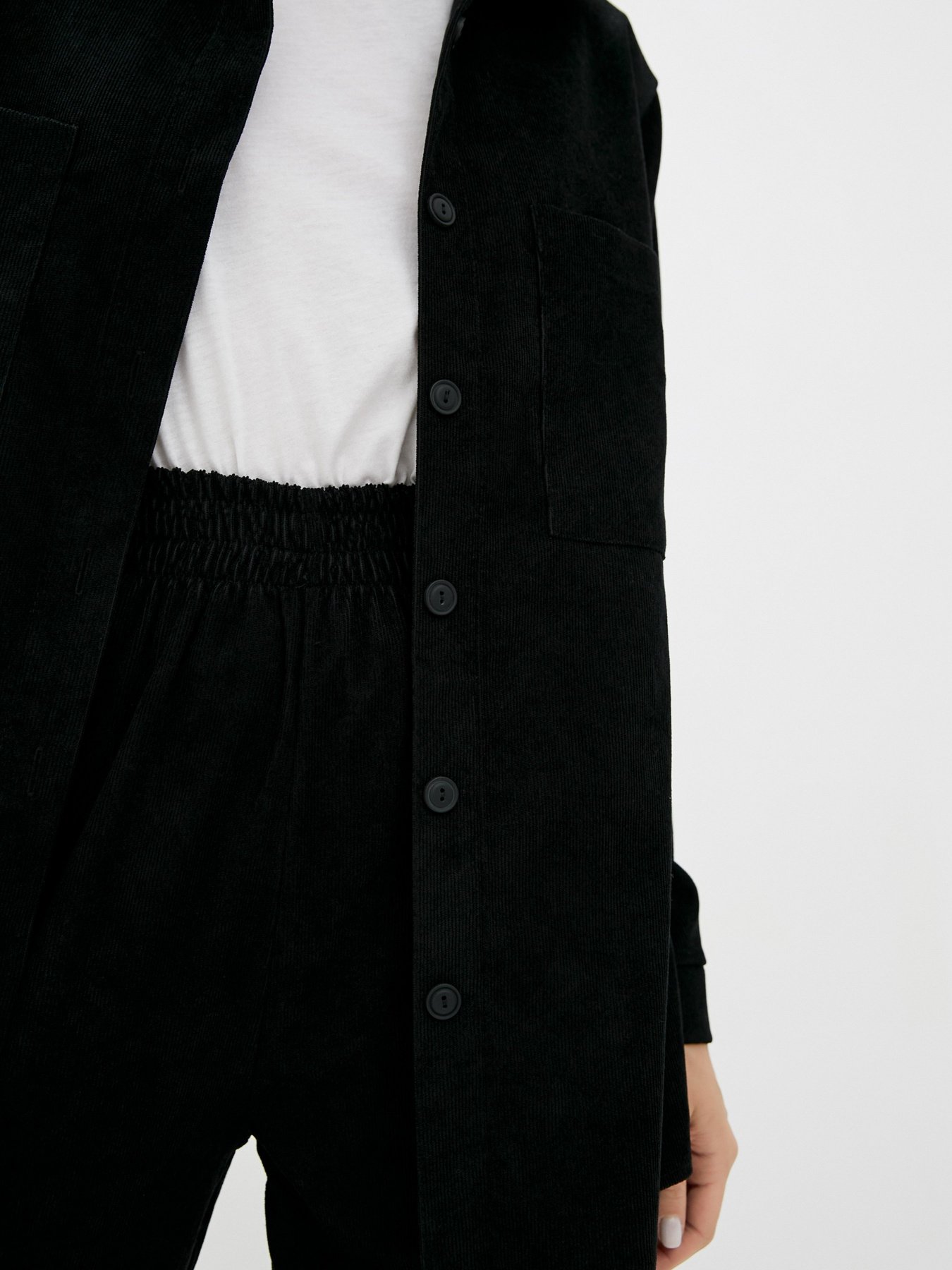 Повседневный костюм ISSA Plus модель 12864_black Фото