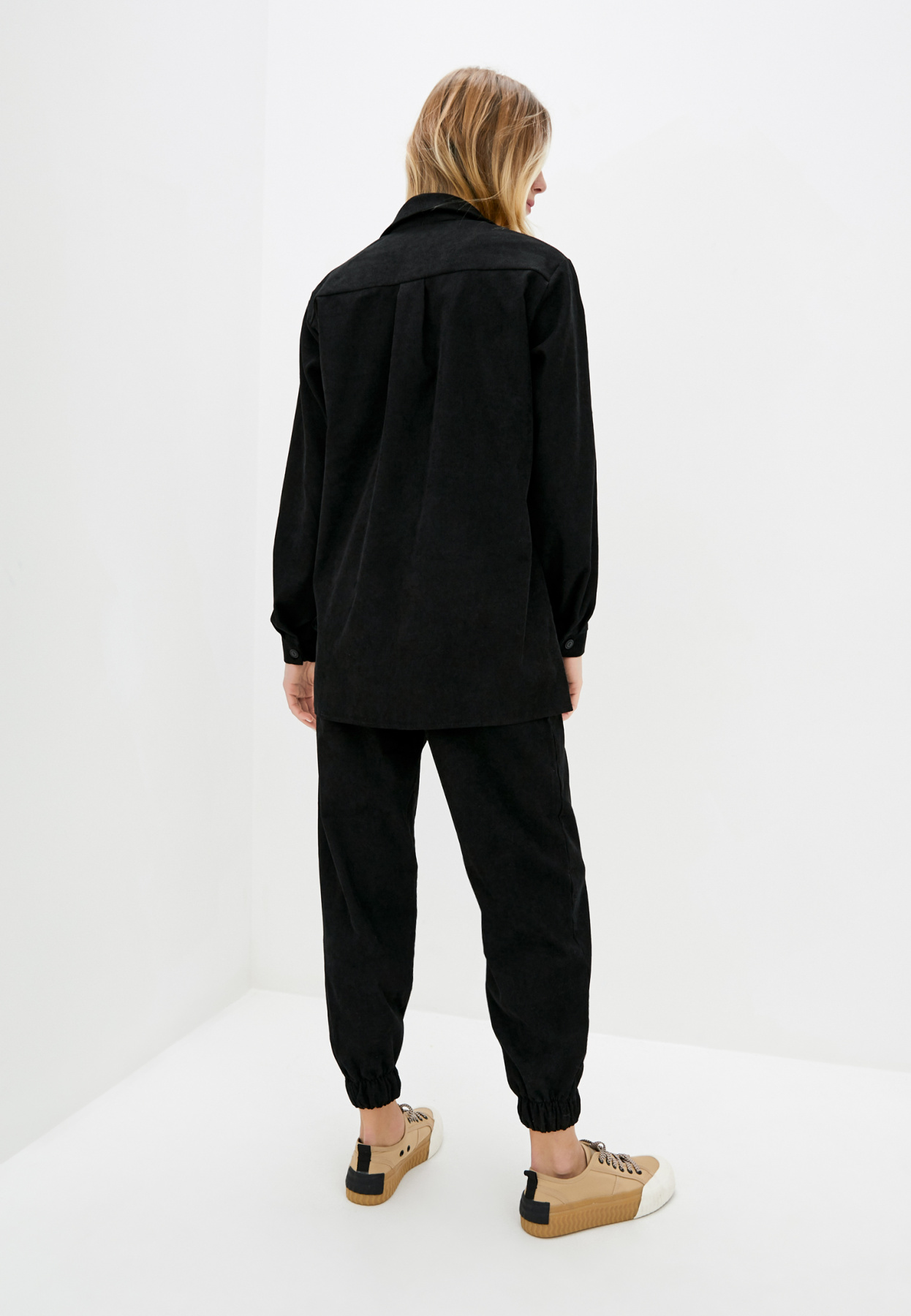 Повседневный костюм ISSA Plus модель 12864_black Фото