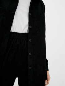 Повседневный костюм ISSA Plus модель 12864_black Фото