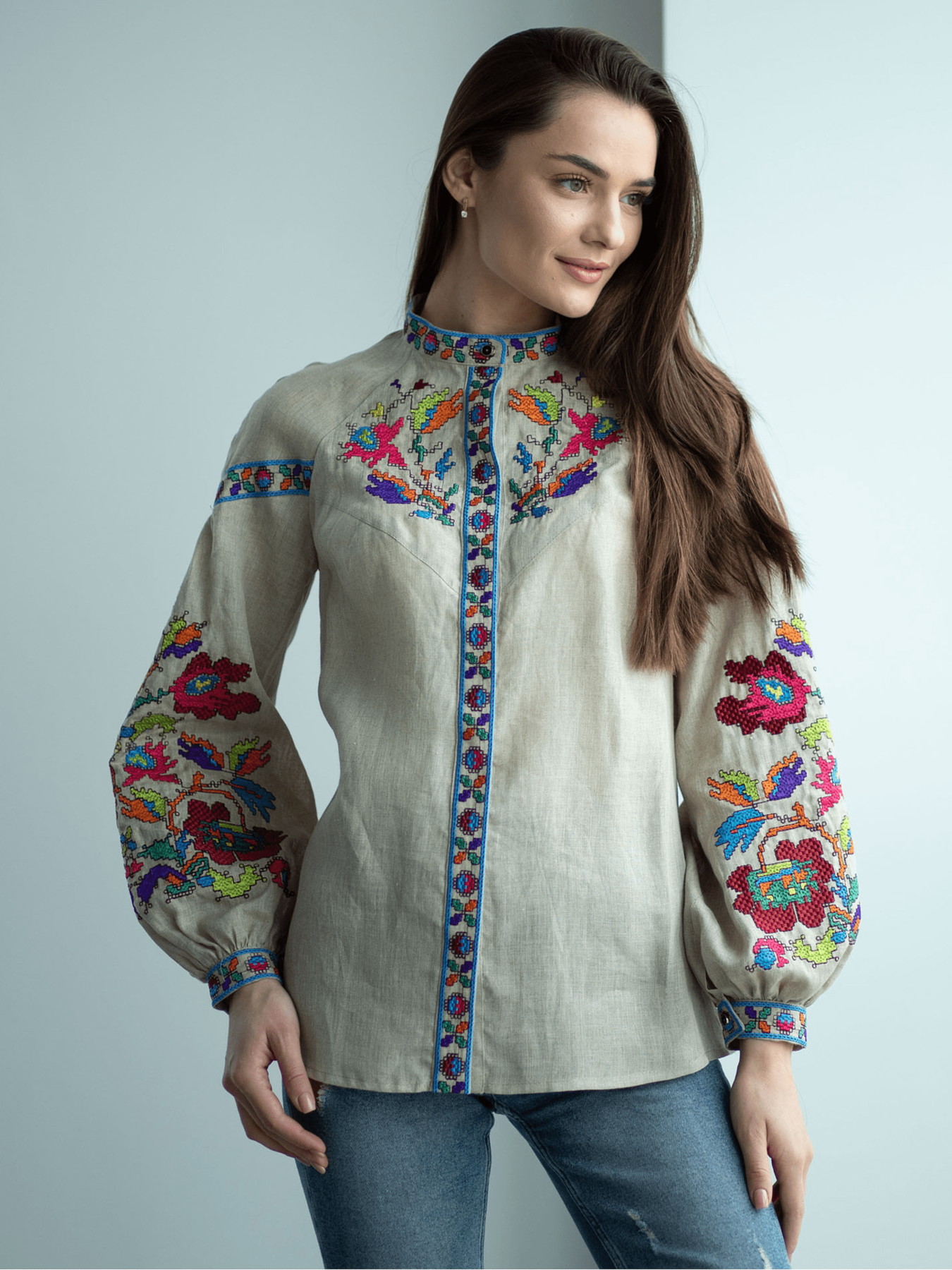 Вишита сорочка Едельвіка модель 266-20-08 Фото