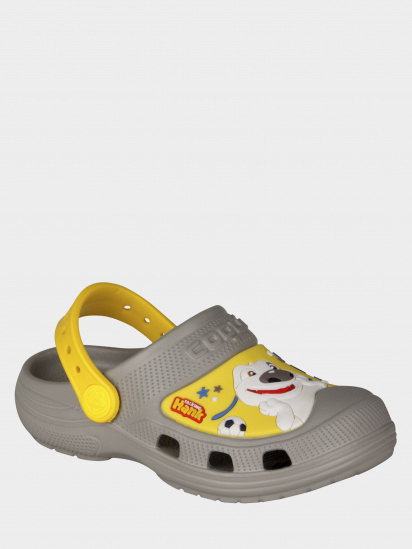 Сабо COQUI модель 9382Mid.grey_Yellow — фото - INTERTOP