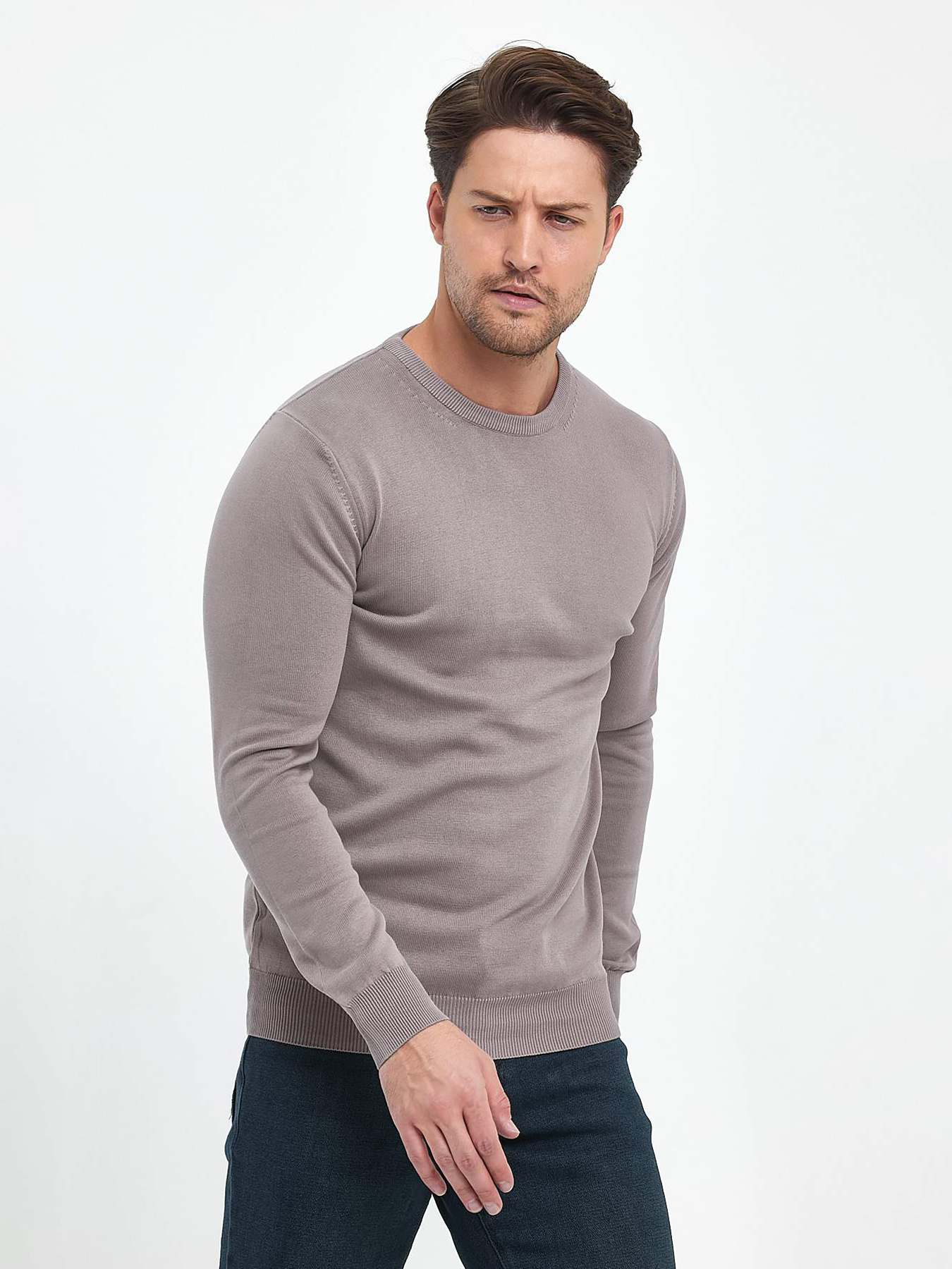 Джемпер Trend Collection модель TC12665LightBeigeSVTRMN Фото