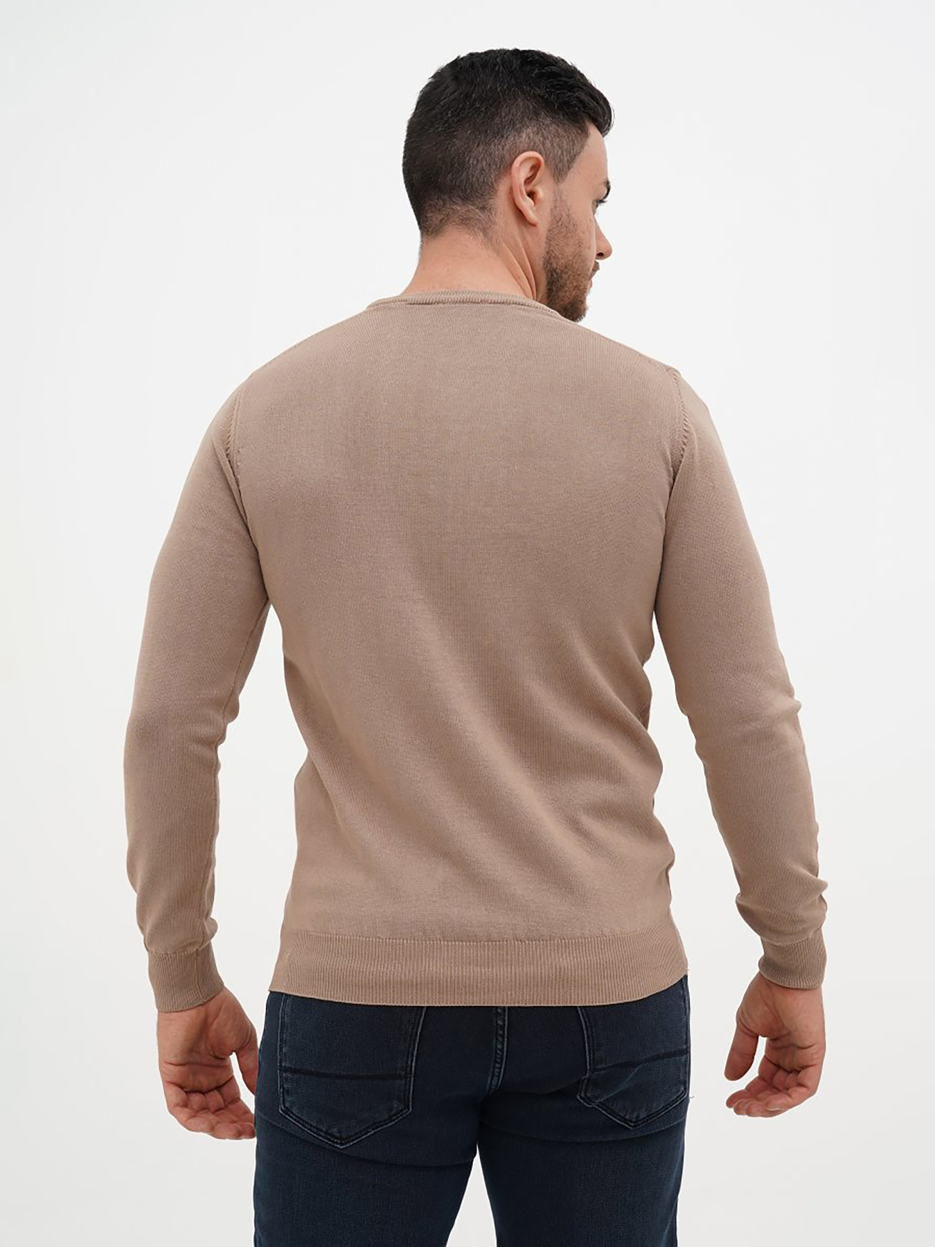 Джемпер Trend Collection модель TC12646BeigeSVTRMN Фото