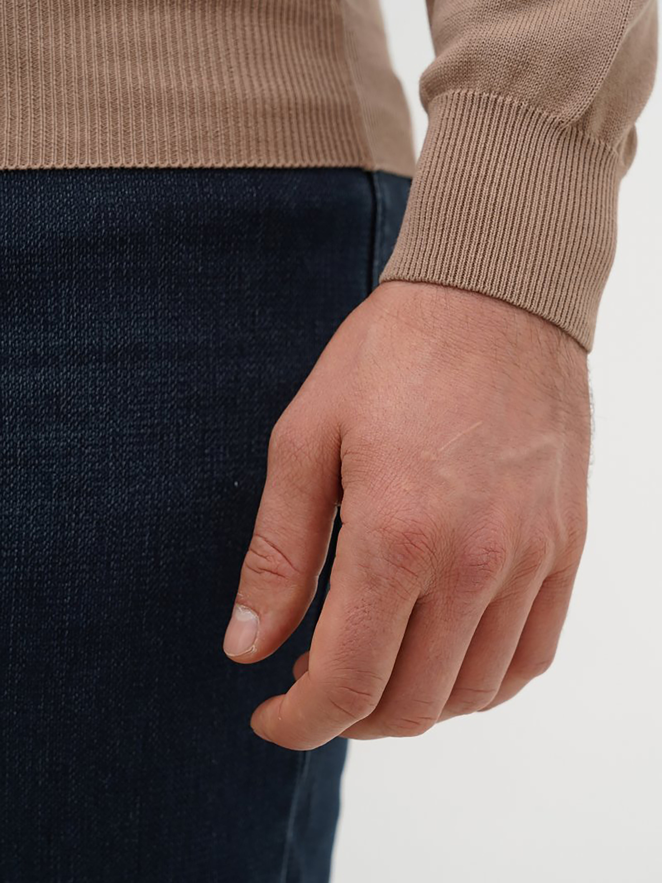 Джемпер Trend Collection модель TC12646BeigeSVTRMN Фото