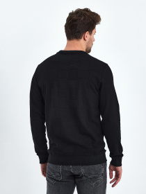 Джемпер Trend Collection модель TC10473BlackSVTRMN Фото