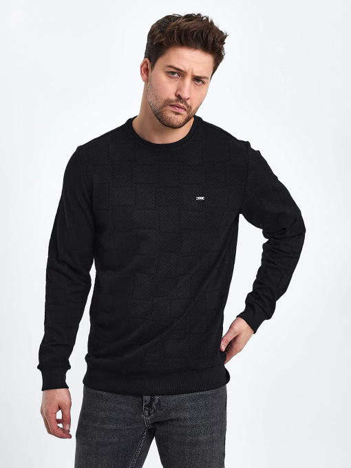 Джемпер Trend Collection модель TC10473BlackSVTRMN Фото