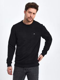 Джемпер Trend Collection модель TC10473BlackSVTRMN Фото