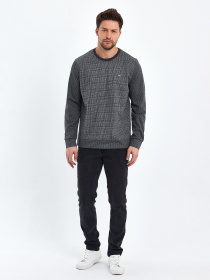 Джемпер Trend Collection модель TC10470GreySVTRMN Фото