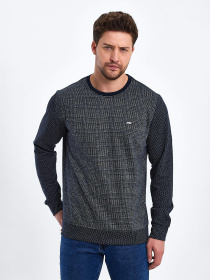 Джемпер Trend Collection модель TC10469BlueSVTRMN Фото