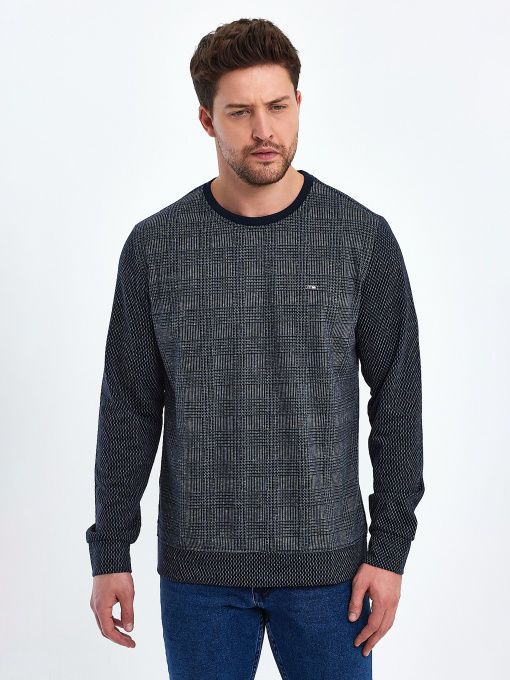 Джемпер Trend Collection модель TC10469DarkBlueSVTRMN Фото