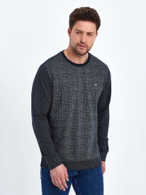 Джемпер Trend Collection модель TC10469DarkBlueSVTRMN Фото