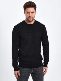 Джемпер Trend Collection модель TC10468BlackSVTRMN Фото