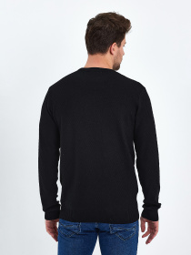 Джемпер Trend Collection модель TC10395BlackSVTRMN Фото