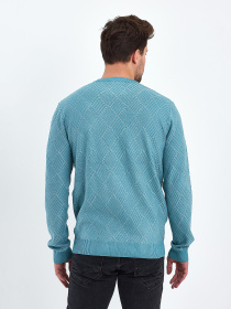 Джемпер Trend Collection модель TC10394LightGreenSVTRMN Фото