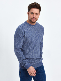 Джемпер Trend Collection модель TC10393LightBlueSVTRMN Фото