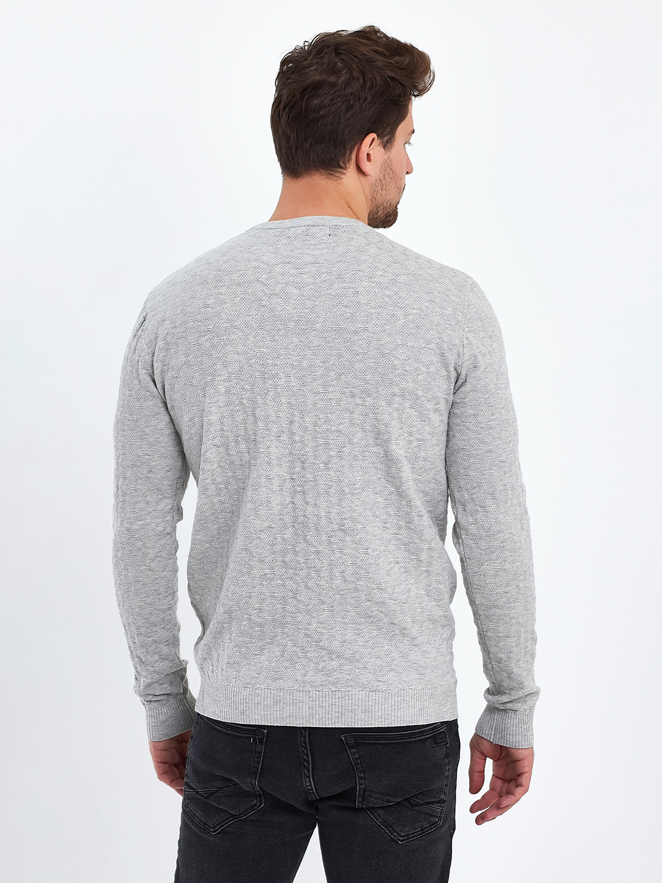 Джемпер Trend Collection модель TC10392GreySVTRMN Фото