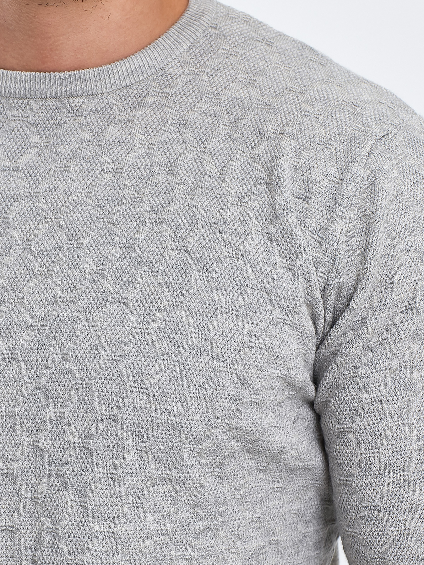 Джемпер Trend Collection модель TC10392GreySVTRMN Фото