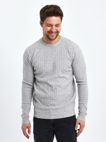 Джемпер Trend Collection модель TC10392GreySVTRMN Фото