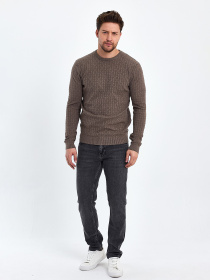 Джемпер Trend Collection модель TC10391BrownSVTRMN Фото