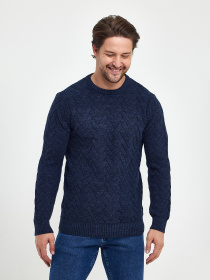 Джемпер Trend Collection модель TC10215BlueSVTRMN Джемпер Trend Collection модель TC10215BlueSVTRMN Фото