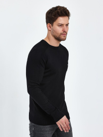 Джемпер Trend Collection модель TC10167BlackSVTRMN Джемпер Trend Collection модель TC10167BlackSVTRMN Фото