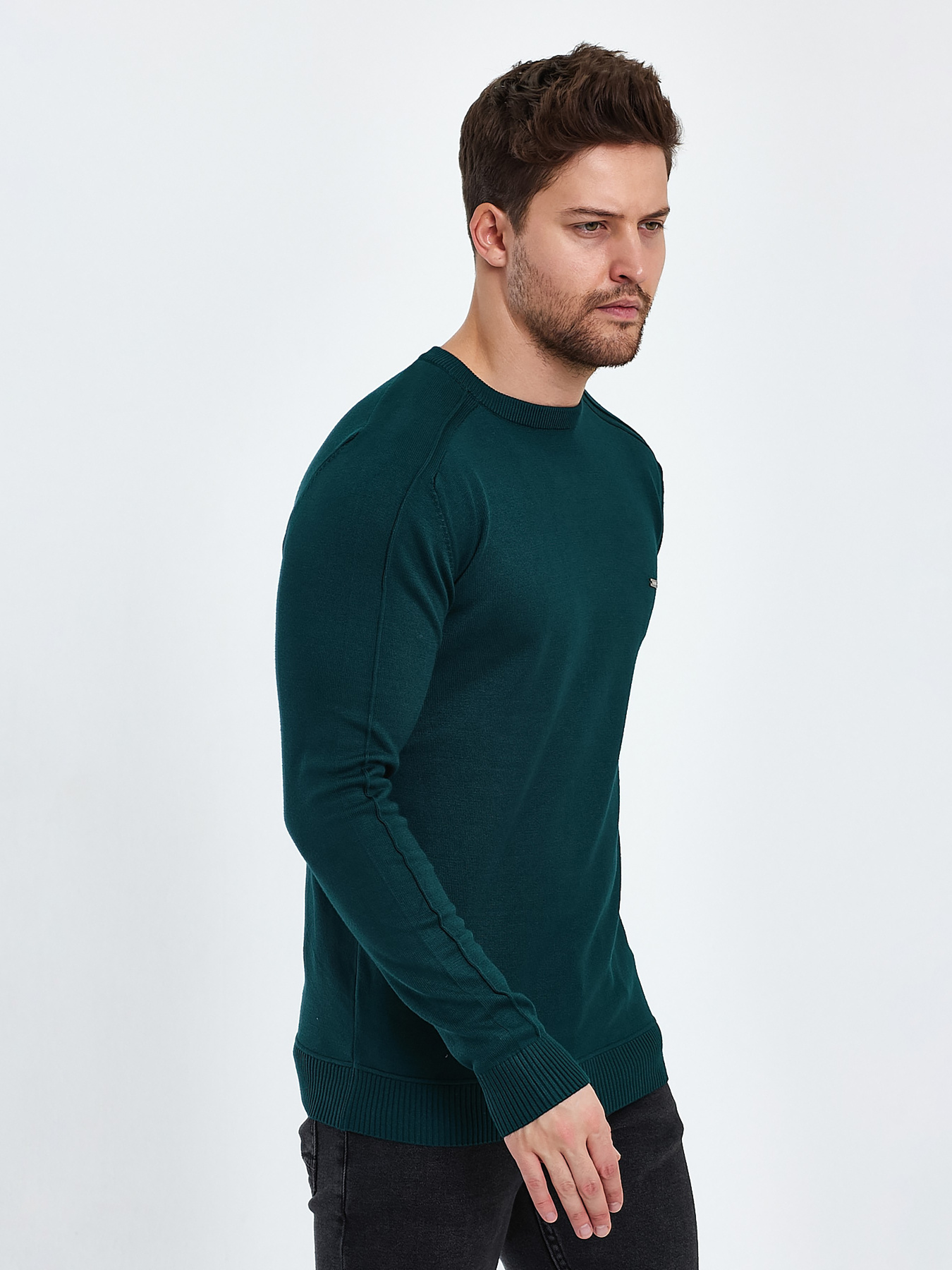 Джемпер Trend Collection модель TC10161GreenSVTRMN Фото