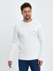 Джемпер Trend Collection модель TC10160WhiteSVTRMN Фото