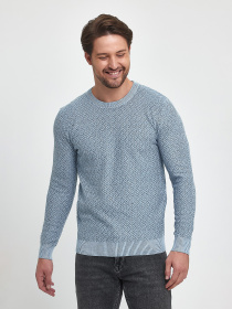 Джемпер Trend Collection модель TC9919LightBlueSVTRMN Фото