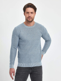 Джемпер Trend Collection модель TC9919LightBlueSVTRMN Фото