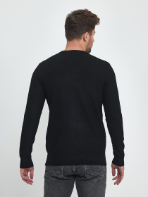 Джемпер Trend Collection модель TC9917BlackSVTRMN Фото