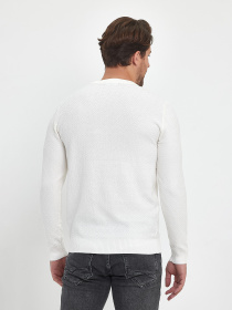 Джемпер Trend Collection модель TC9915WhiteSVTRMN Фото