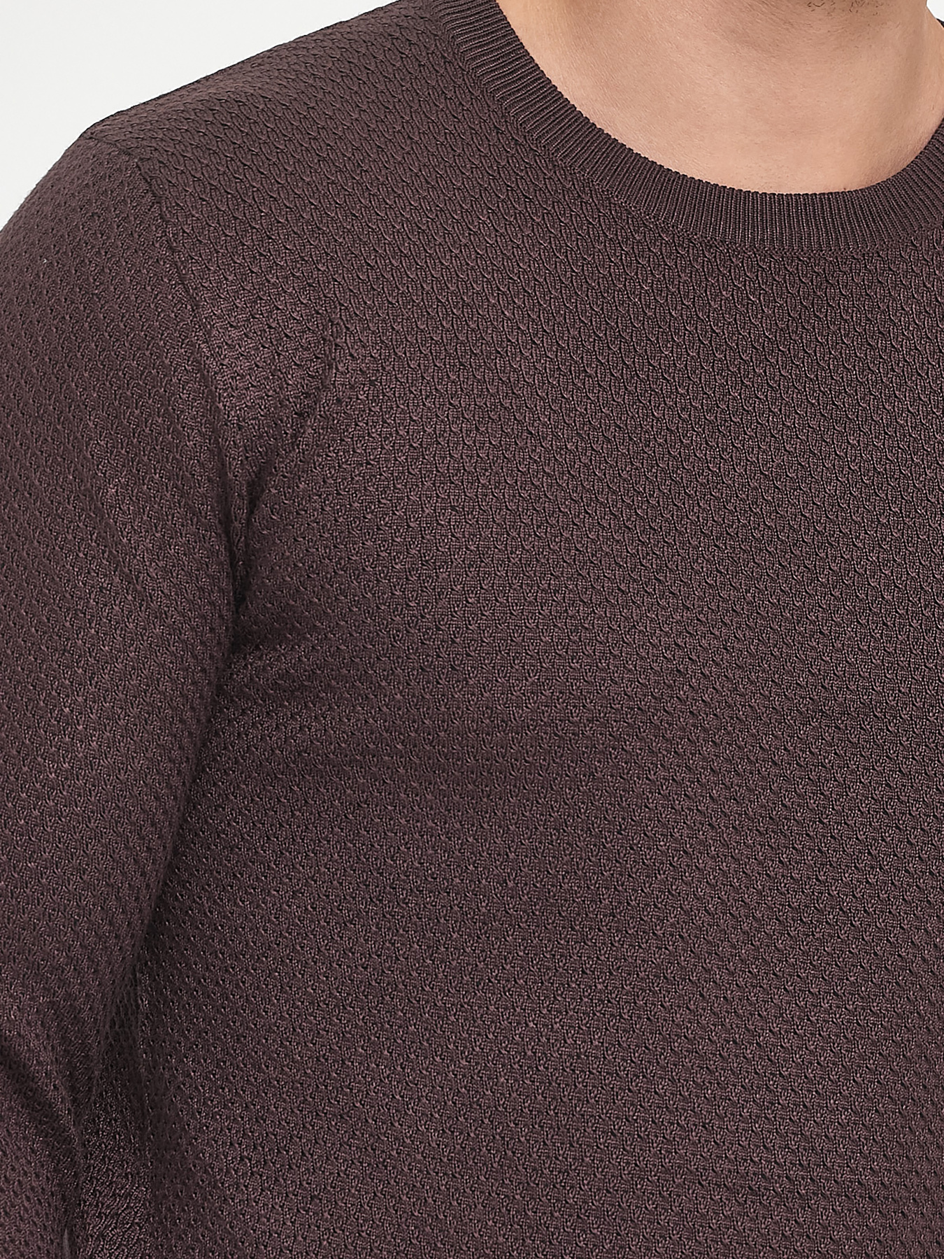 Джемпер Trend Collection модель TC9912BrownSVTRMN Джемпер Trend Collection модель TC9912BrownSVTRMN Фото