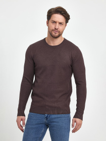 Джемпер Trend Collection модель TC9912BrownSVTRMN Джемпер Trend Collection модель TC9912BrownSVTRMN Фото