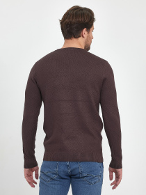 Джемпер Trend Collection модель TC9912BrownSVTRMN Джемпер Trend Collection модель TC9912BrownSVTRMN Фото